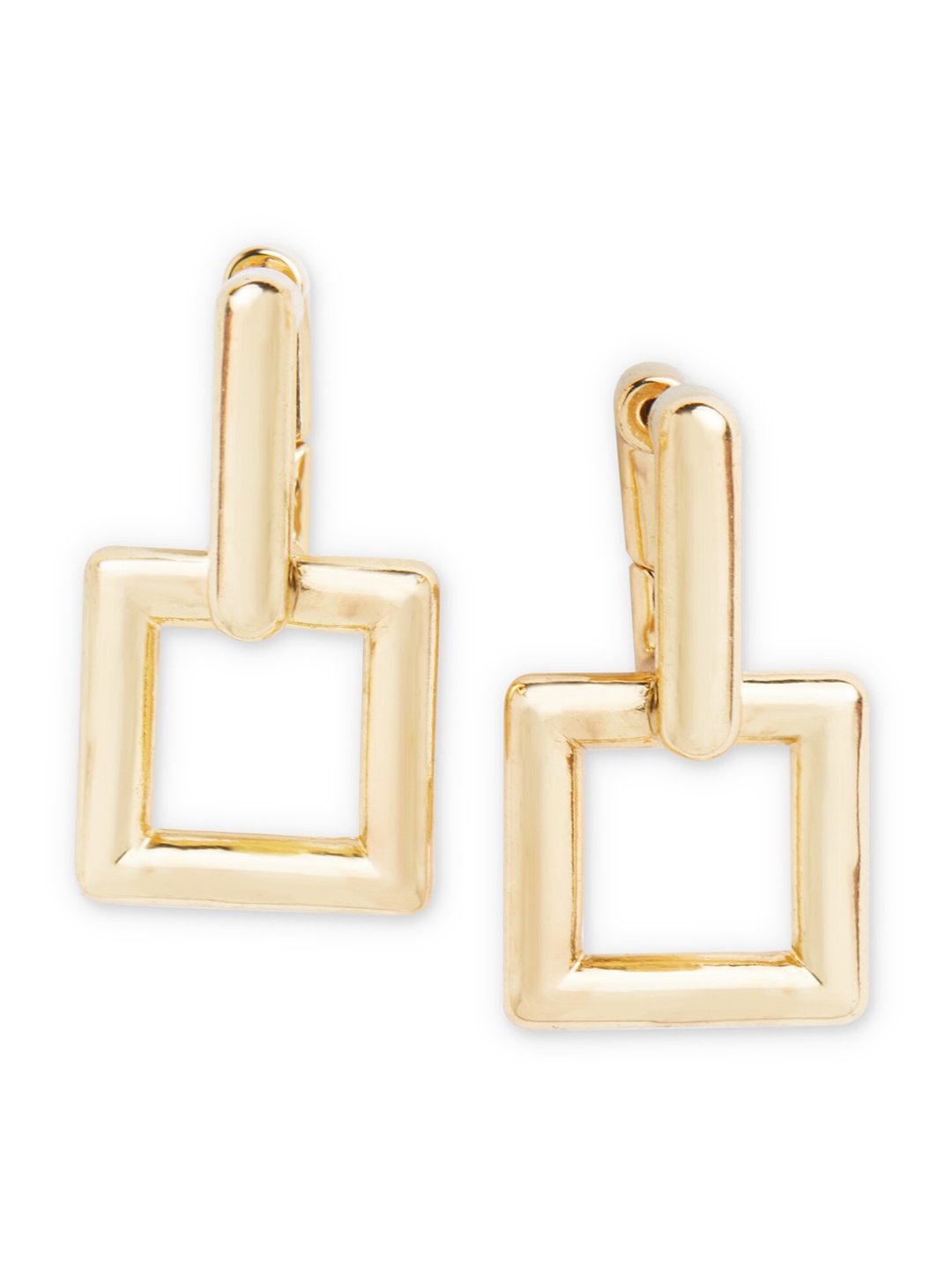 

20Dresses Gold-Toned Contemporary Drop Earrings