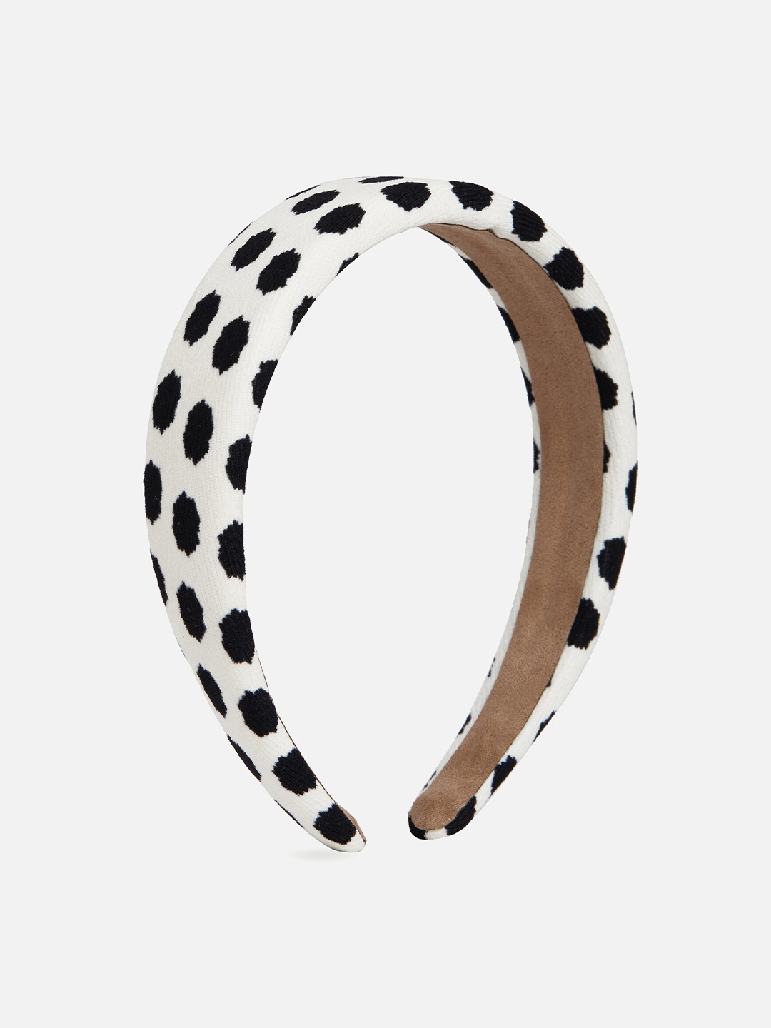 

20Dresses Women White & Black Printed Fabric Hairband
