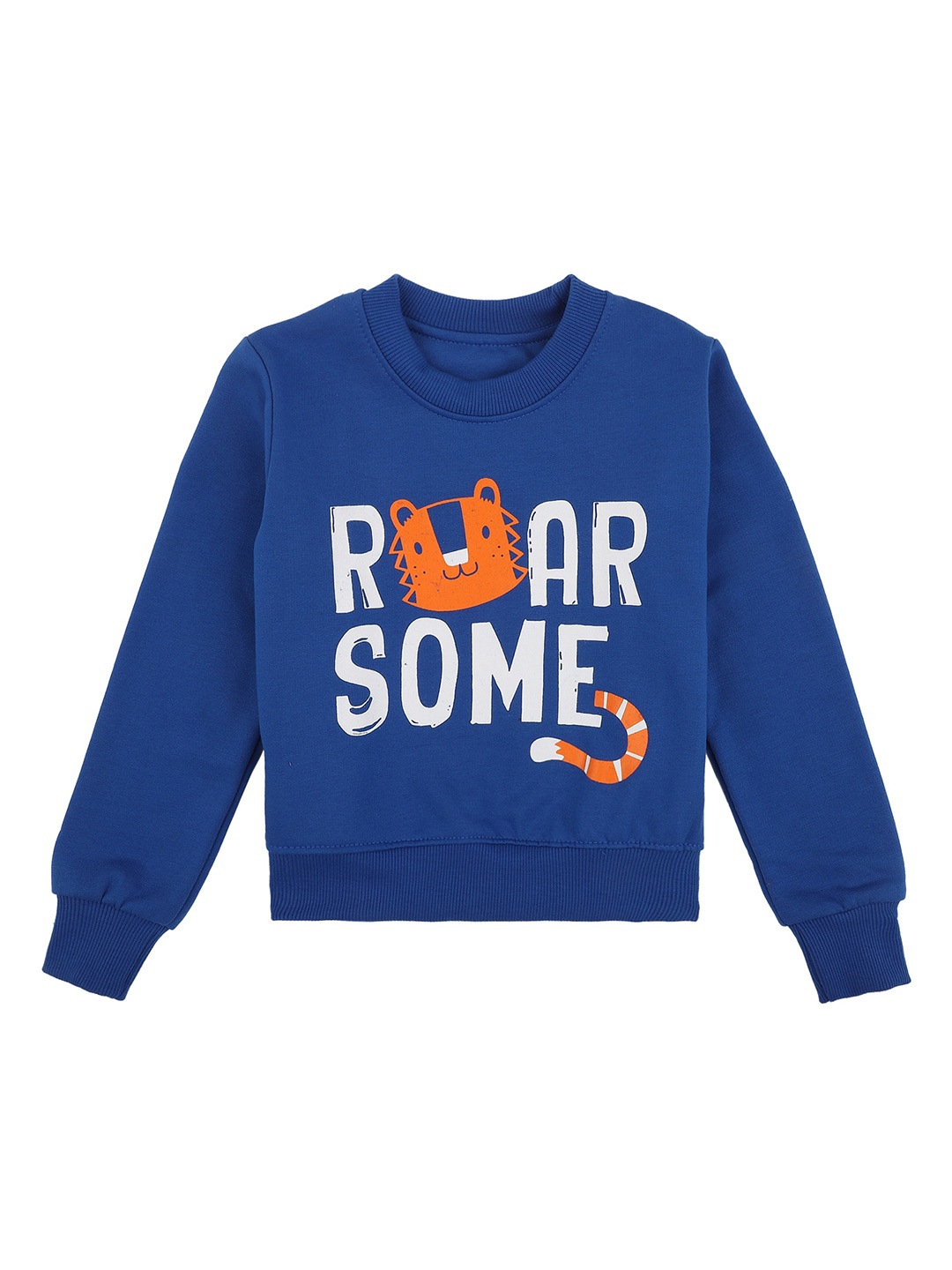 

DYCA Boys Blue Cotton Printed Sweatshirt