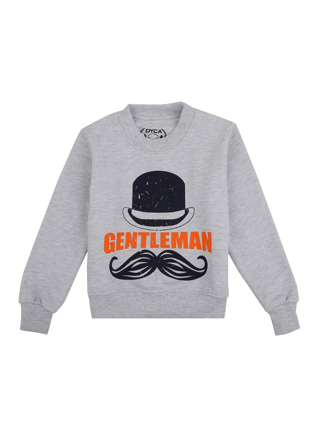 

DYCA Boys Grey Printed Sweatshirt
