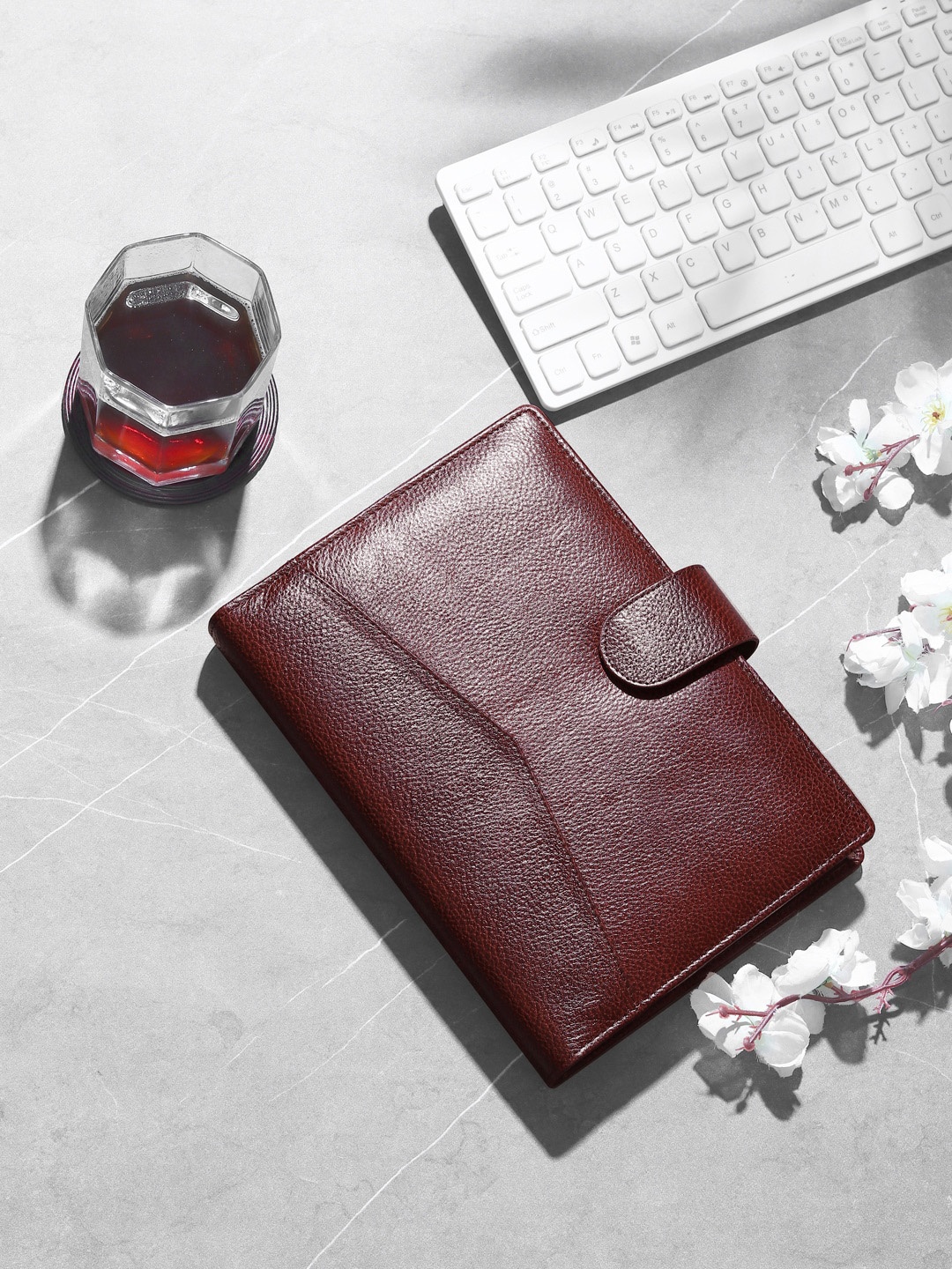 

Teakwood Leathers Brown Textured Diary