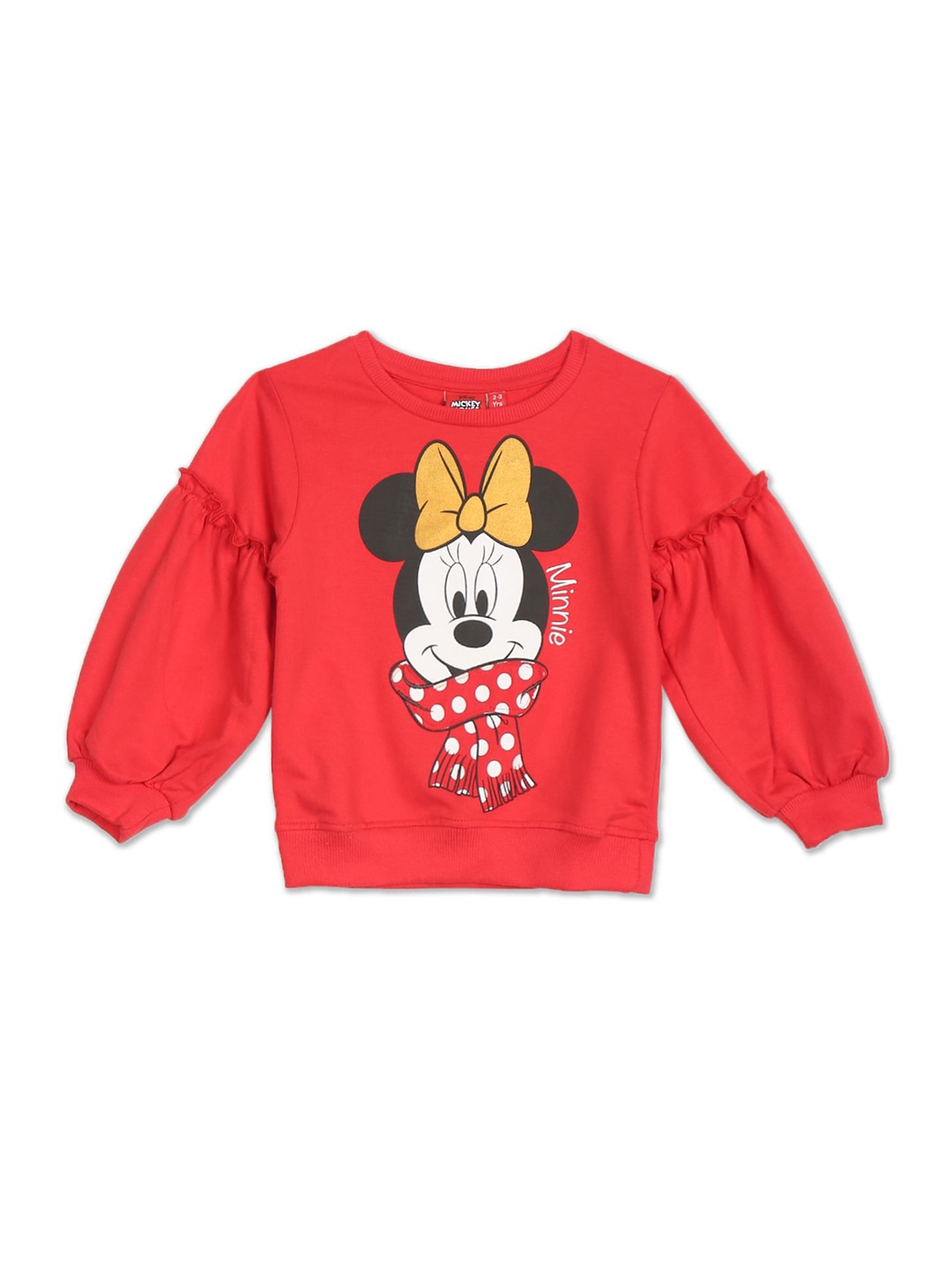 

Colt Girls Red Printed Sweatshirt