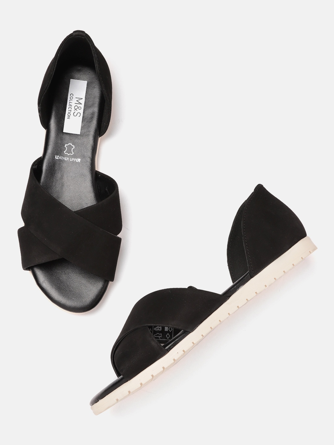 

Marks & Spencer Women Black Solid Flatforms