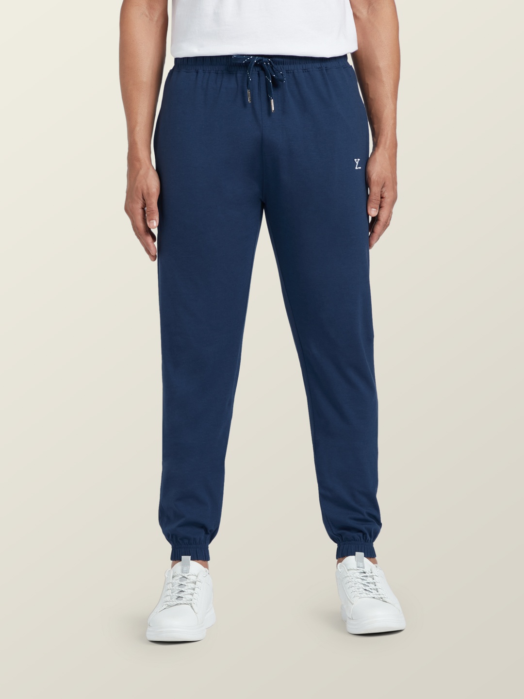

XYXX Men Blue Solid Regular Fit Joggers