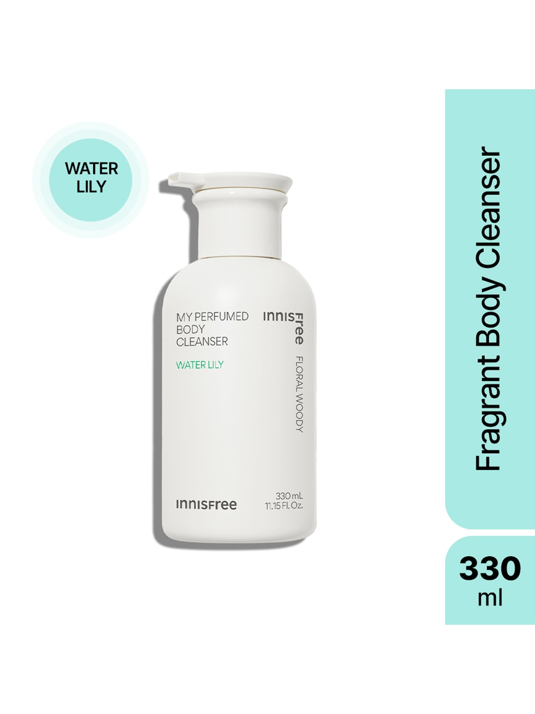

Innisfree My Perfumed Body Water Lily Body Cleanser - 330 ml, Off white