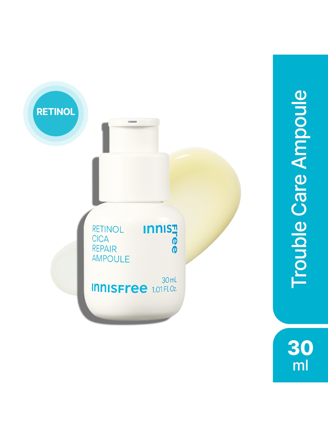 

Innisfree Retinol Cica Repair Ampoule - 30 ml, White