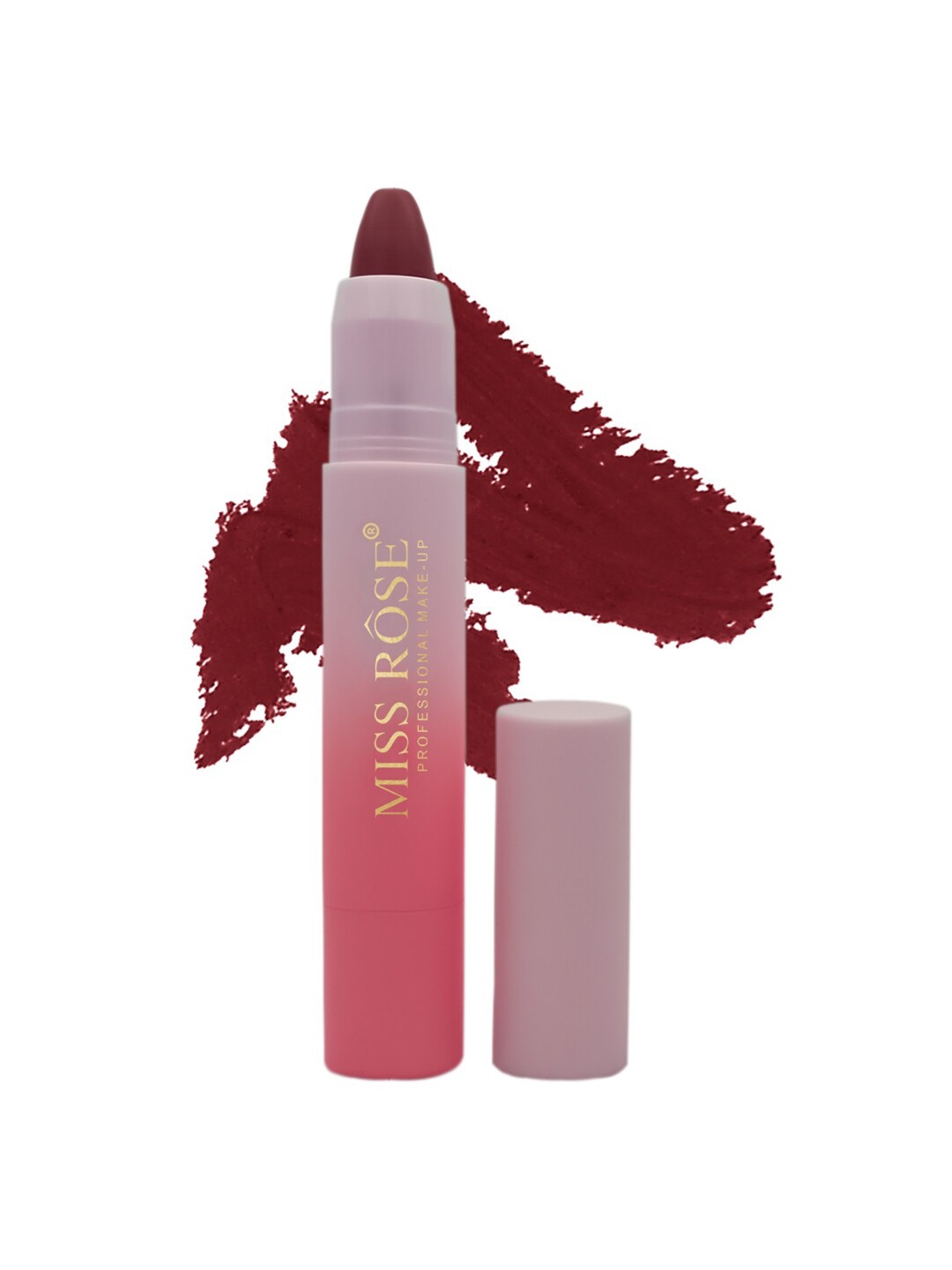 

MISS ROSE Non Transfer Water Proof Matte Lipstick - 09, Maroon