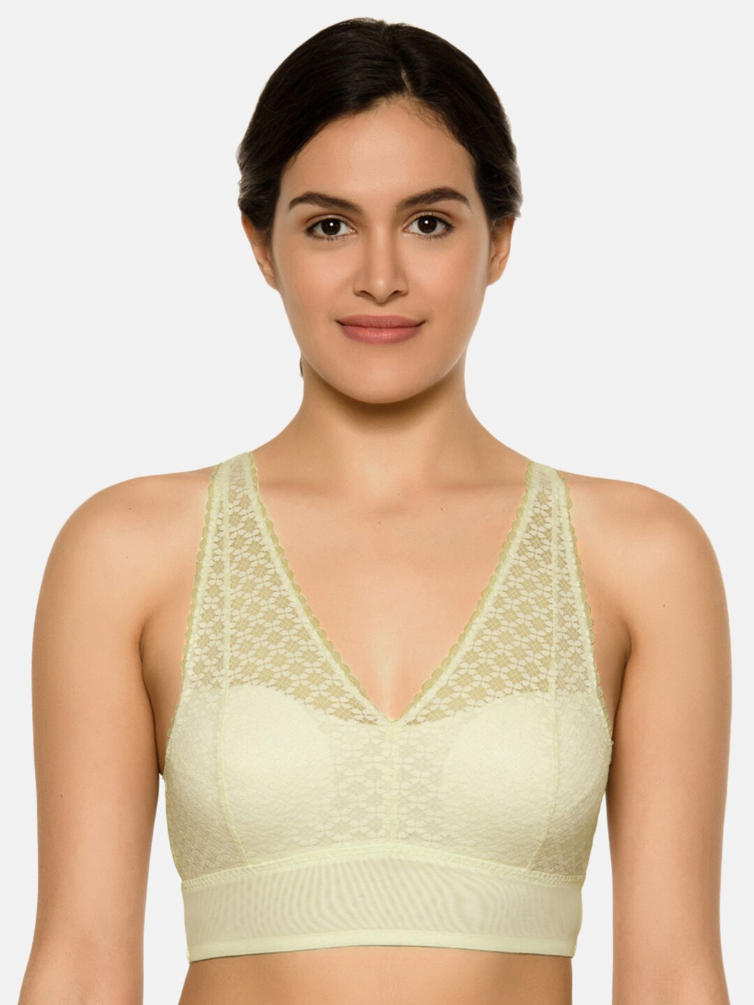 

Wacoal Yellow Rapid Dry Non-Wired Lightly Padded Bra