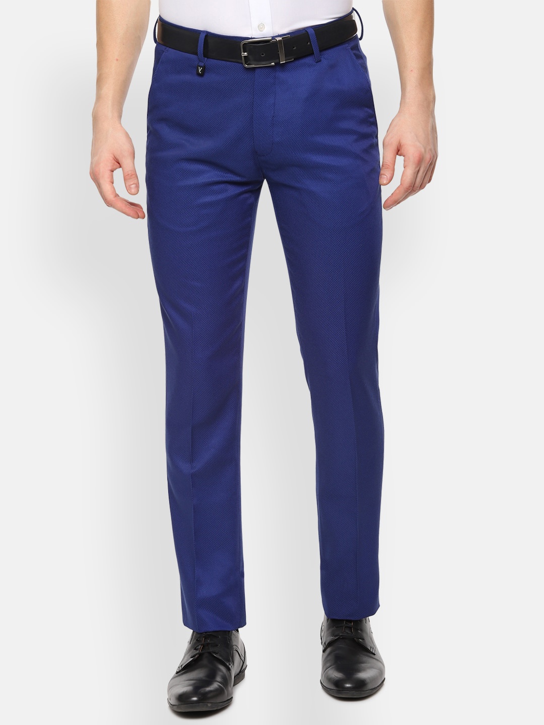 

V Dot Men Blue Skinny Fit Trousers