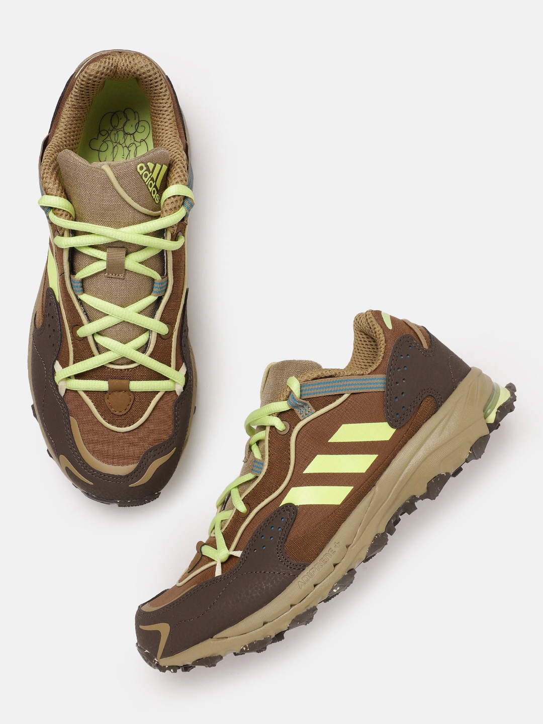

ADIDAS Originals Men Hoverturf Plant And Grow Sneakers, Brown