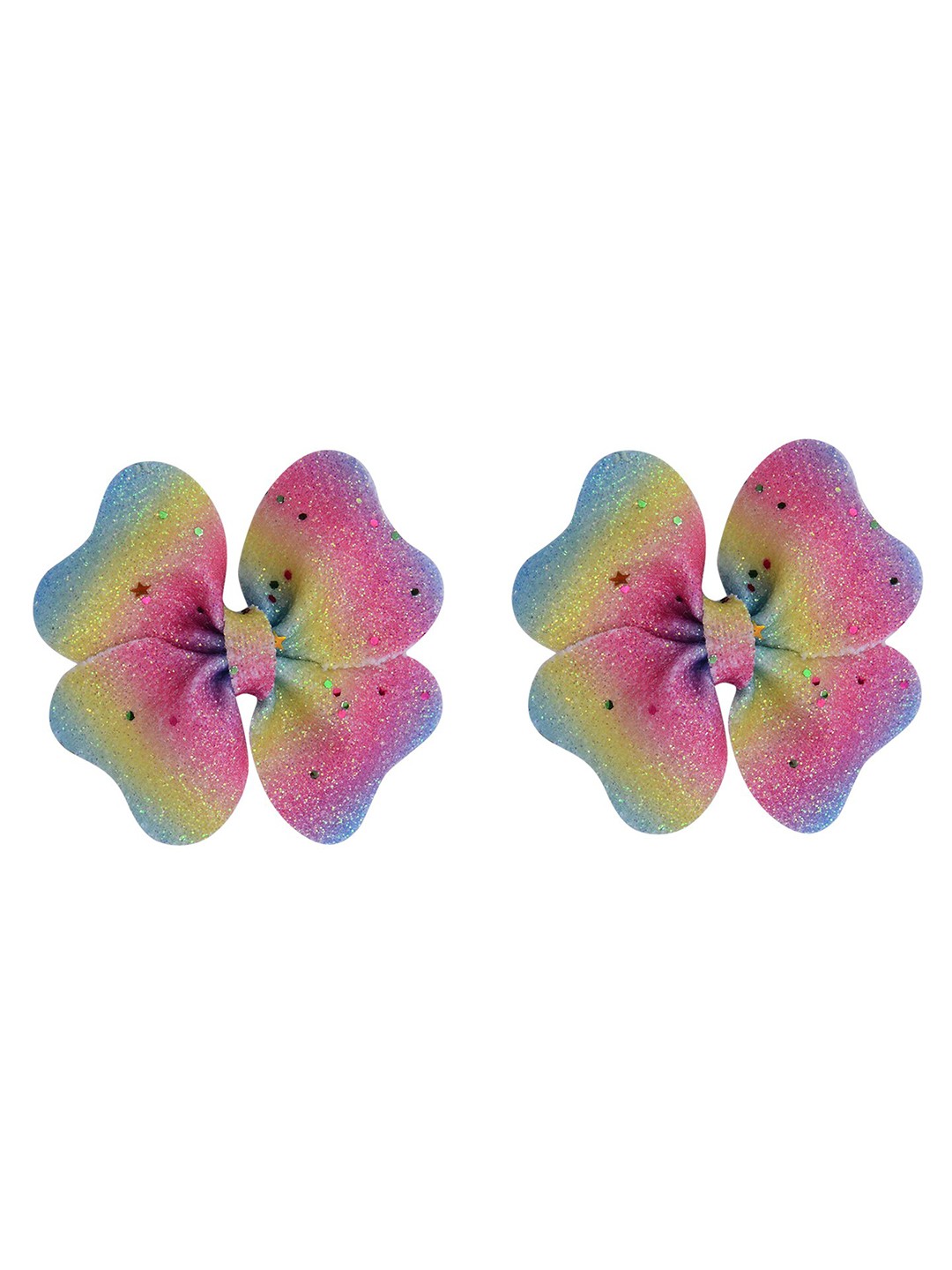 

Aye Candy Girls Multicoloured Set of 2 Embellished Alligator Hair Clip, Multi