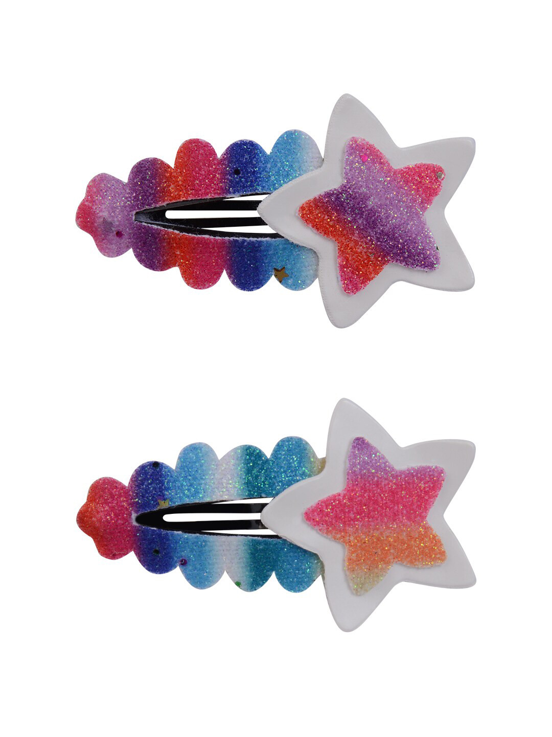 

Aye Candy Girls Blue & Pink Set of 2 Embellished Tic Tac Hair Clip