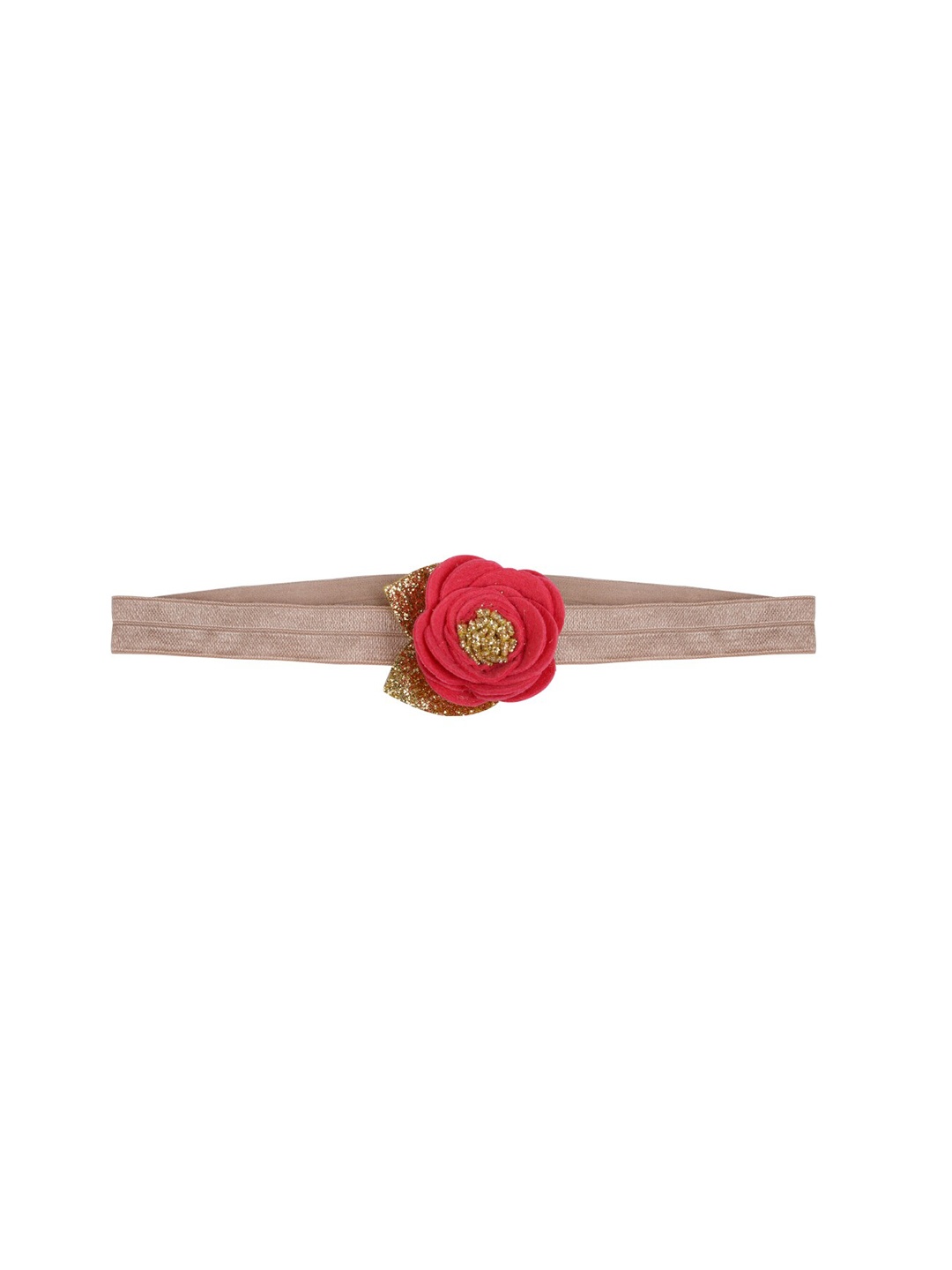 Aye Candy Girls Dark Pink Rose Headband