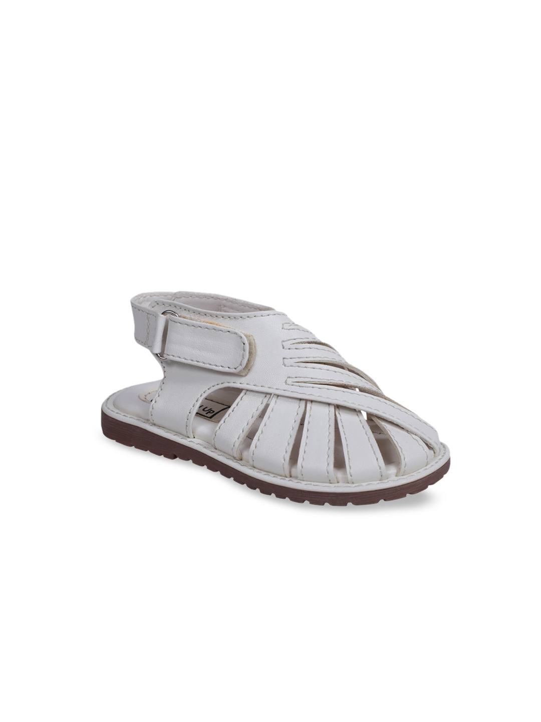 

Buckled Up Boys White Fisherman Sandals