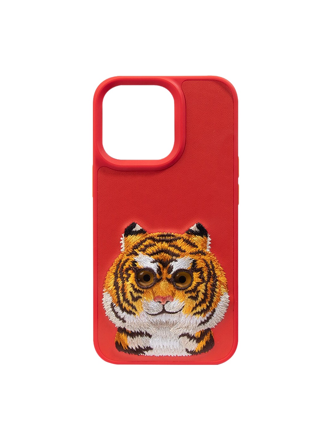 

TREEMODA Unisex Red & Yellow NM Series Tiger iPhone 13 Back Case