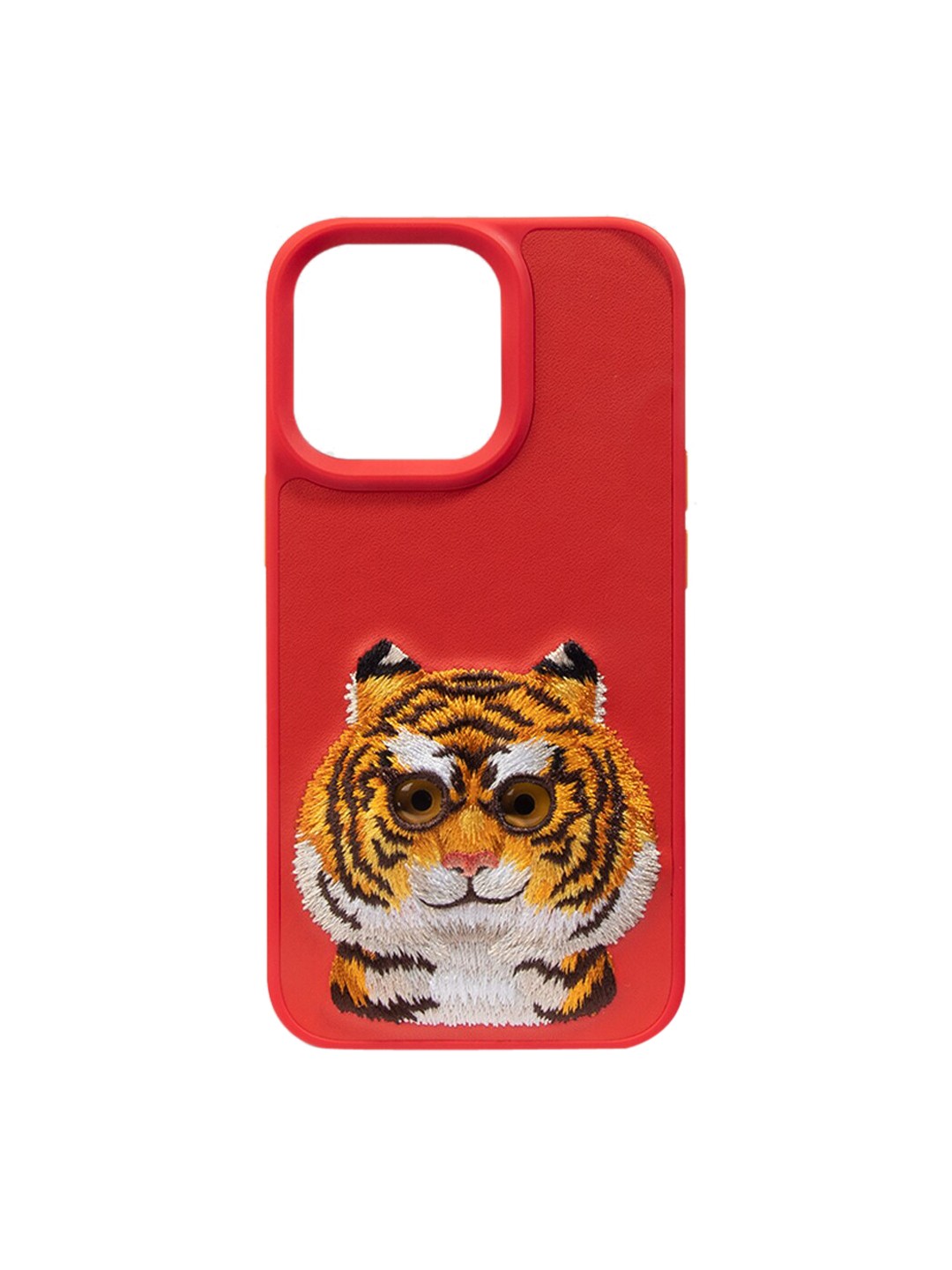 

TREEMODA Red & White Quirky iPhone 13 Pro Max Back Case