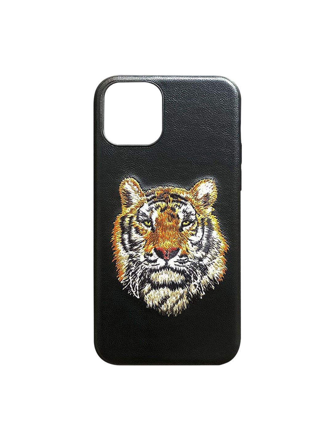 

TREEMODA Unisex Black & Yellow NM Series Tiger iPhone 12 Back Case