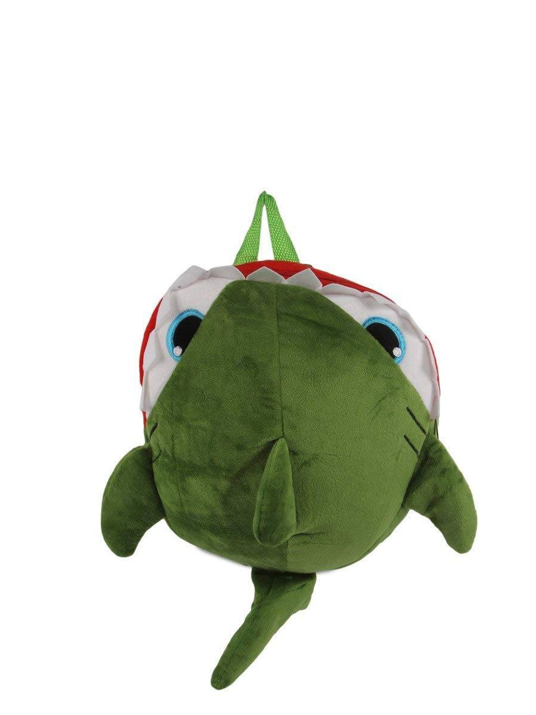 Instabuyz Unisex Kids Green & Red Graphic Backpack