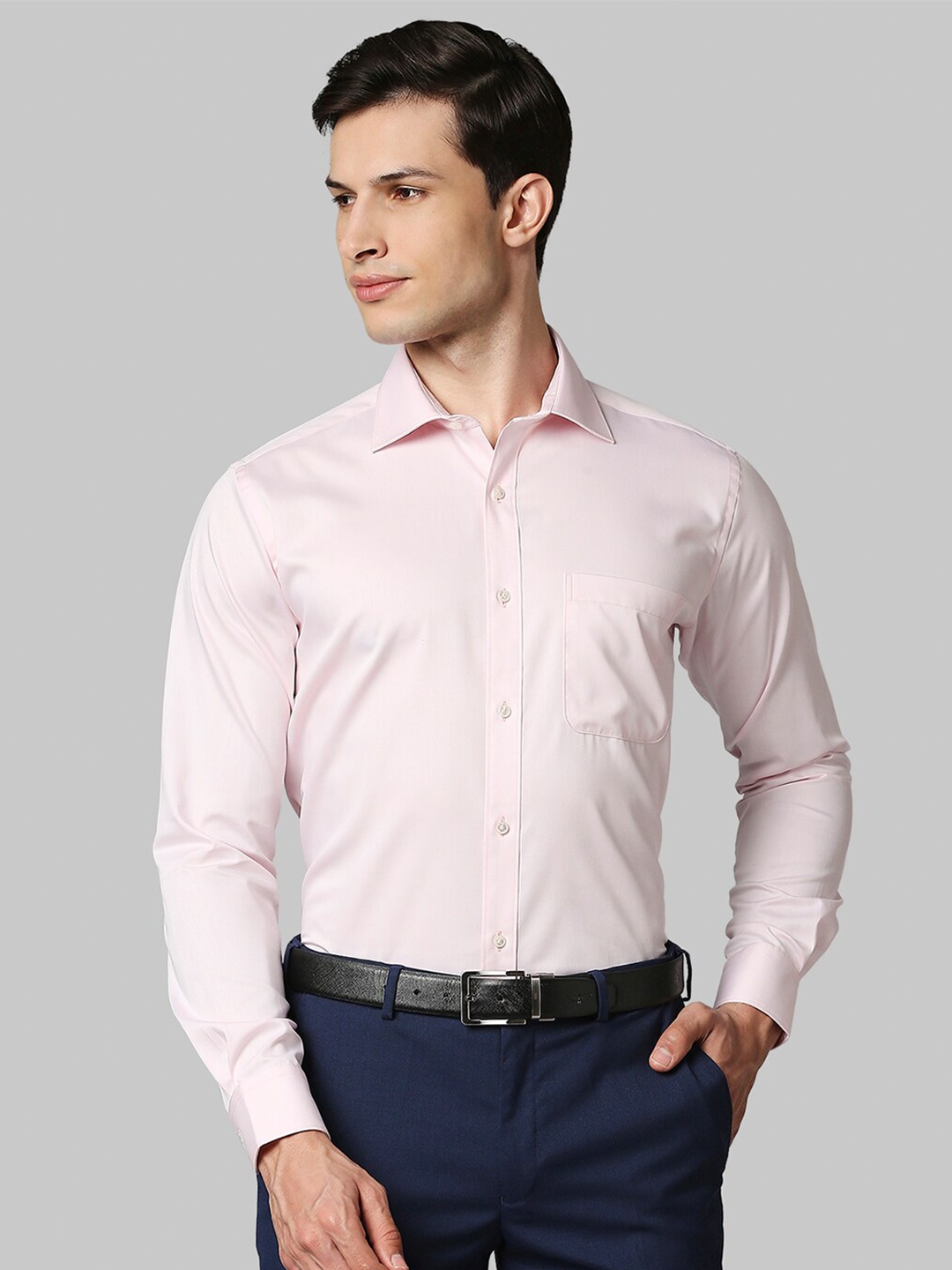 

Raymond Men Red Casual Shirt
