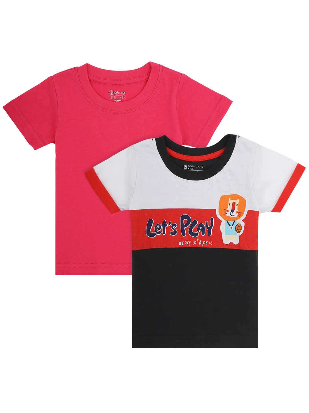 

Bodycare Kids Boys Pack Of 2 Assorted T-shirt