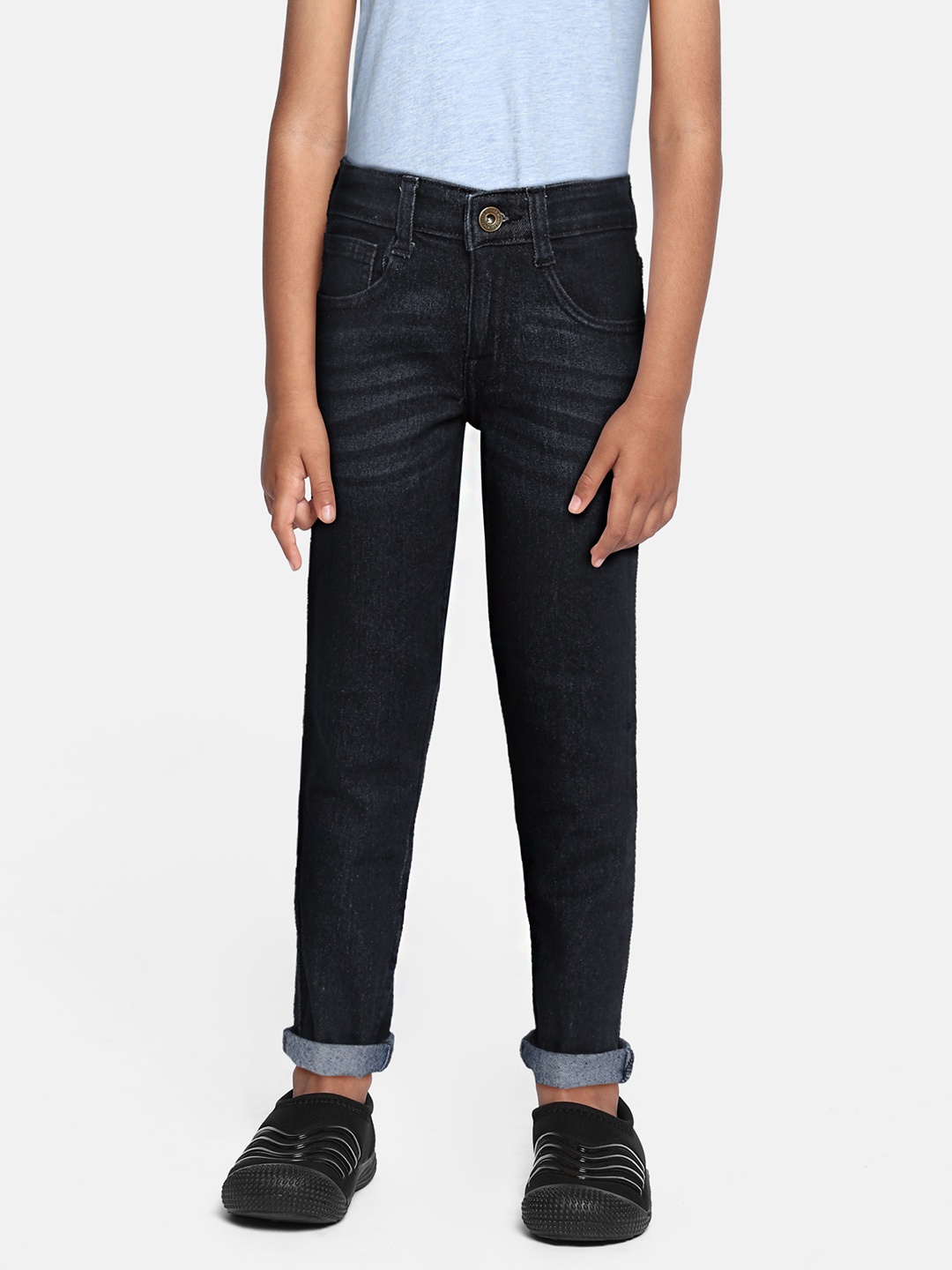

Killer Boys Blue Regular Fit Clean Look Stretchable Jeans