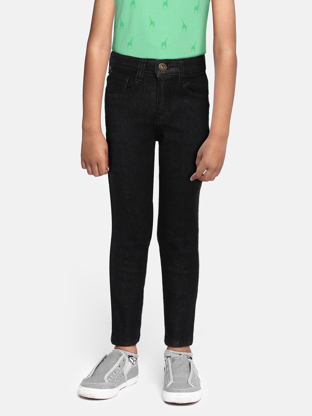 

Killer Boys Black Slim Fit Clean Look Stretchable Jeans