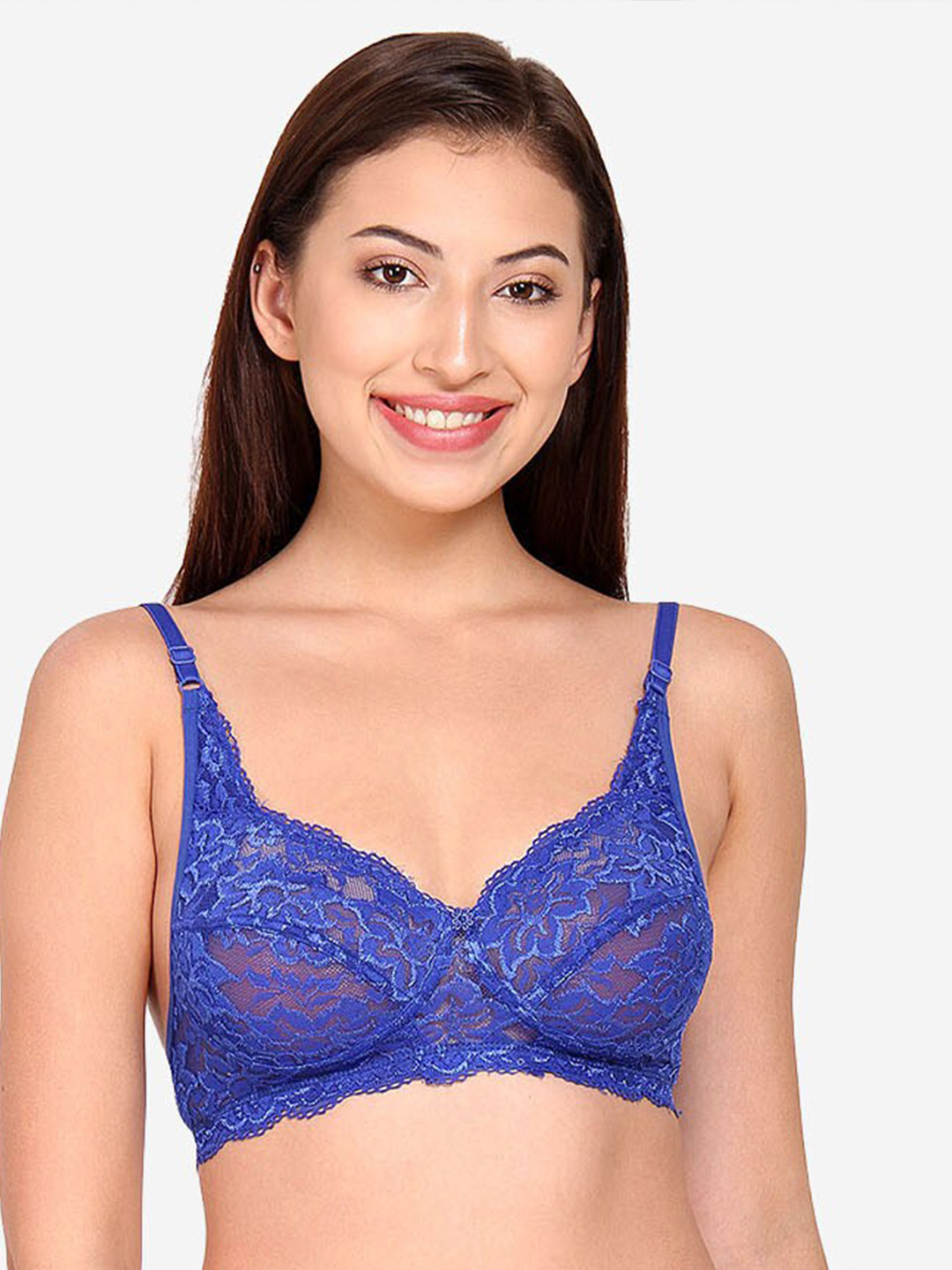 

Innocence Blue Floral Non-Padded Everyday Bra