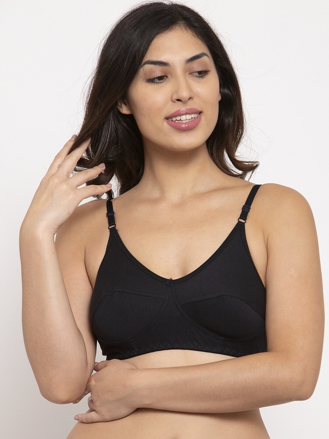 

Innocence Black Non Padded Non Wired Bra