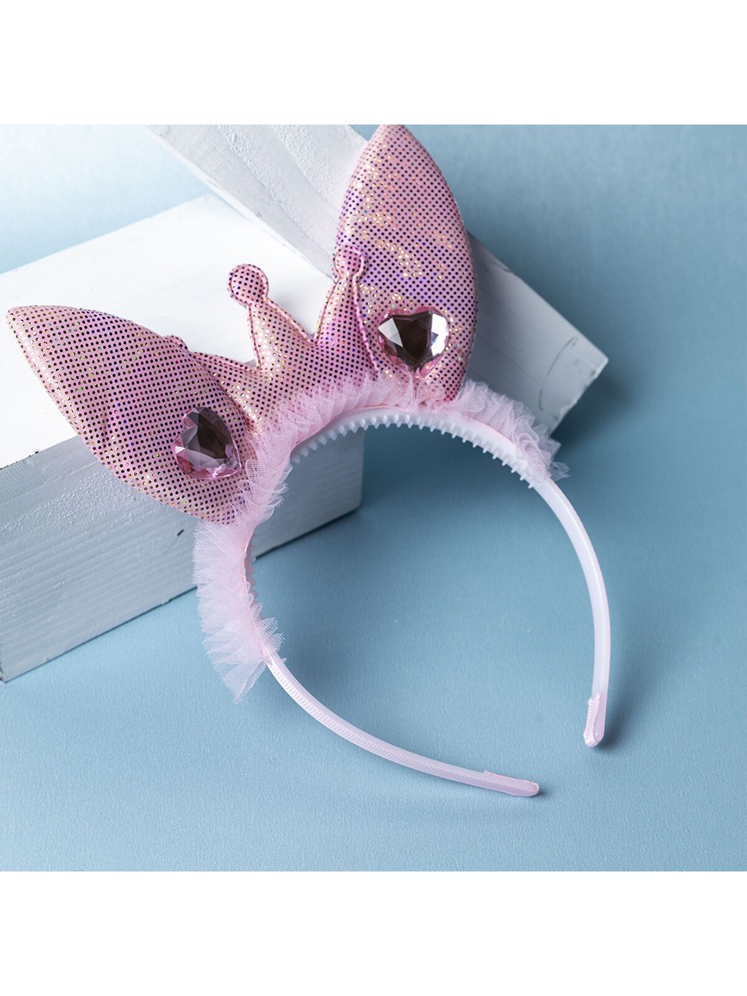 

Jewelz Women Pink Embellished Hairband
