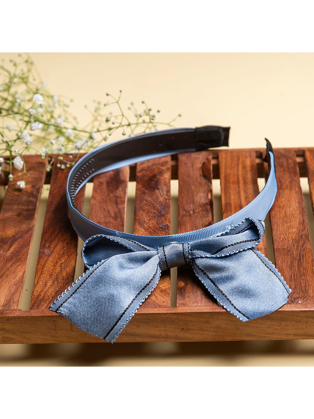 

Jewelz Women Blue & Black Hairband