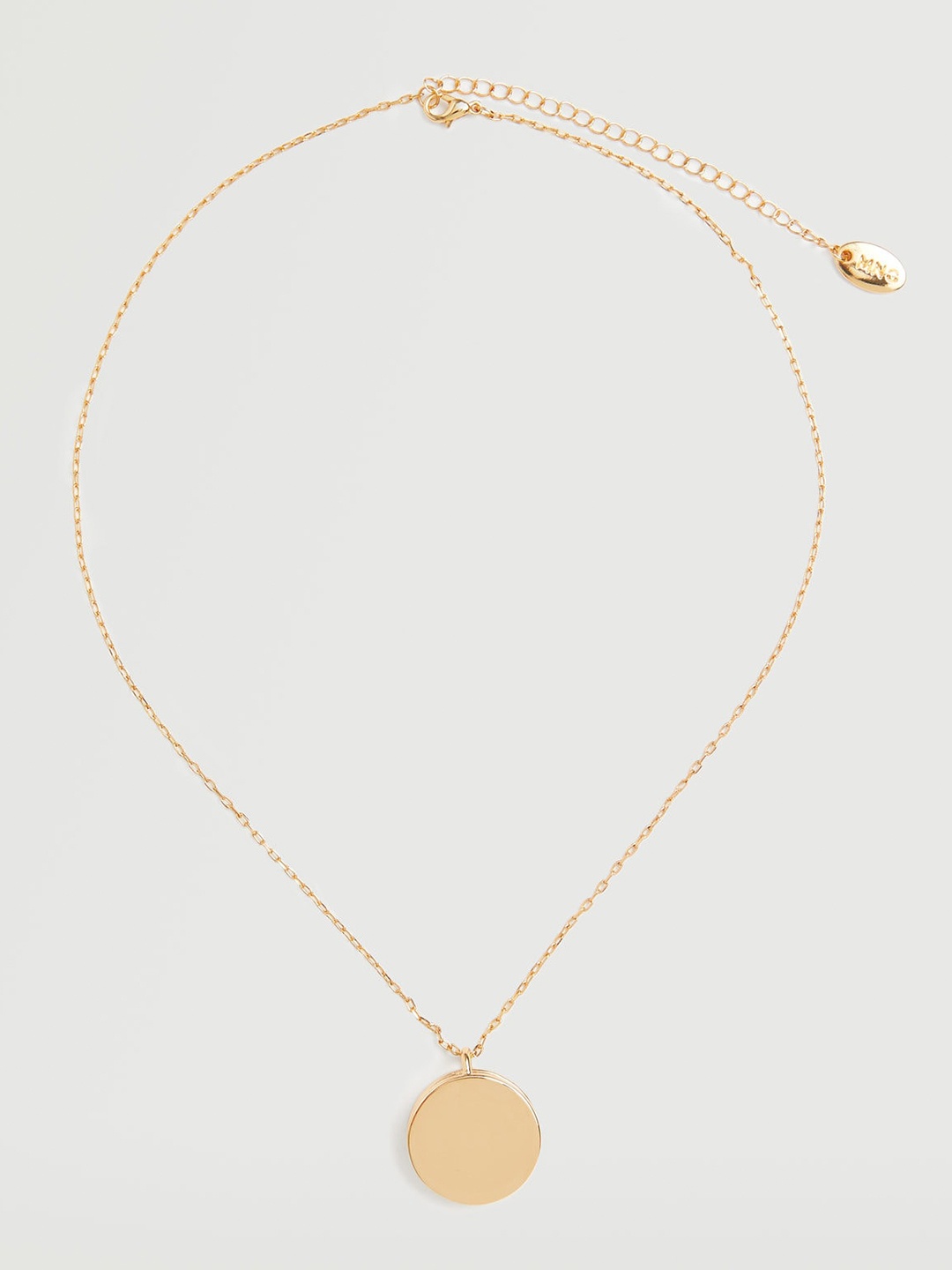 

MANGO Women Gold-Toned Solid Necklace