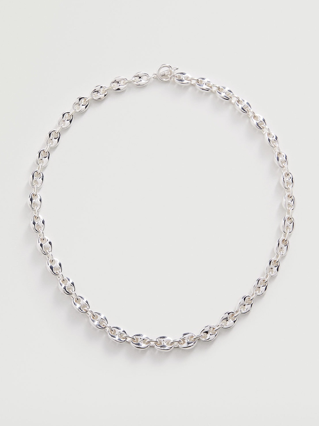 

MANGO Women Silver-Toned Chain