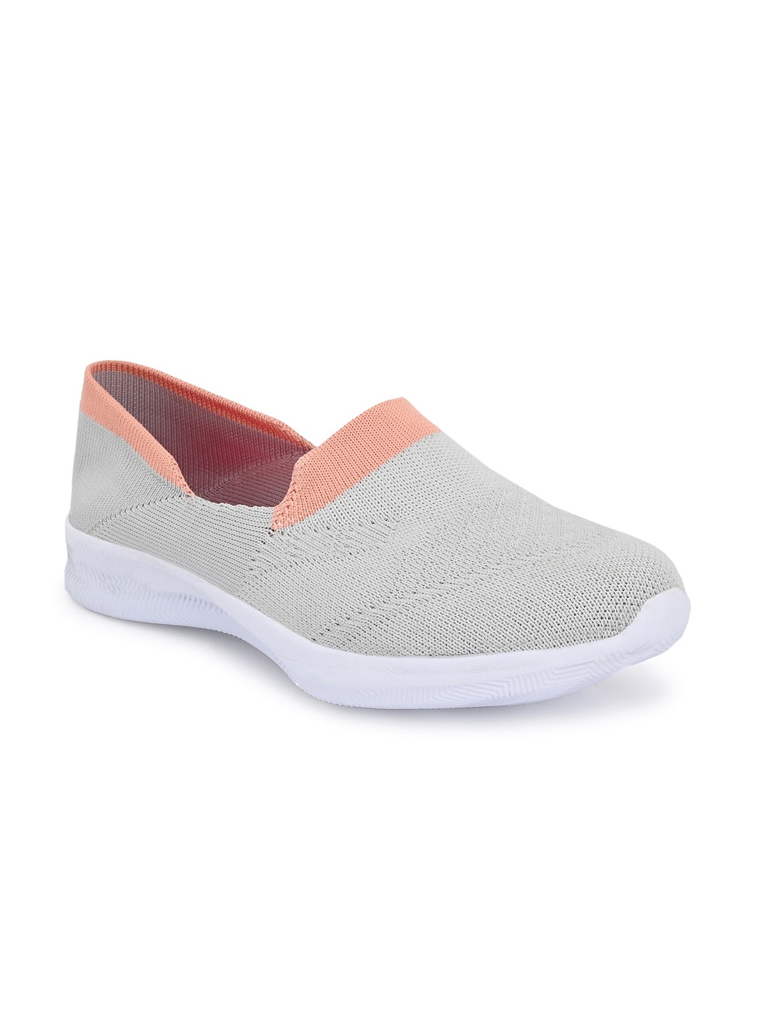 

TimberWood Women Beige Textile Walking Non-Marking Shoes