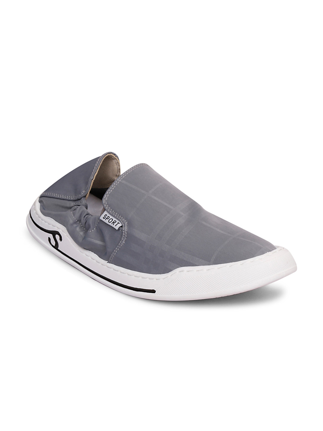 

CIPRAMO SPORTS Men Grey Slip-On Sneakers