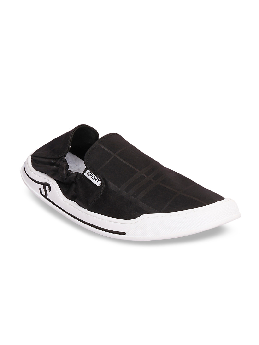 

CIPRAMO SPORTS Men Black Slip-On Sneakers