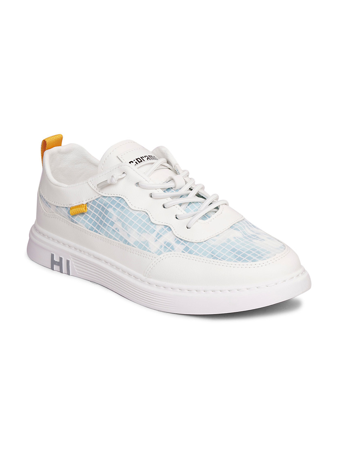 

CIPRAMO SPORTS Men White Printed PU Sneakers