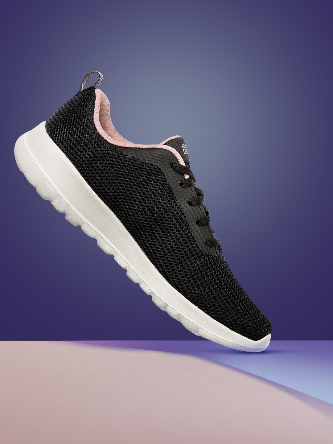 

Skechers Women Black Solid Go Walk Joy Walking Non-Marking Shoes