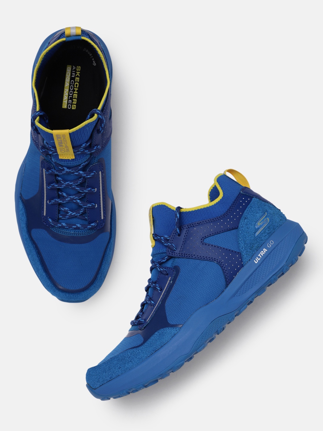 

Skechers Men Blue GO TRAIL JACKRABBIT Running Shoes