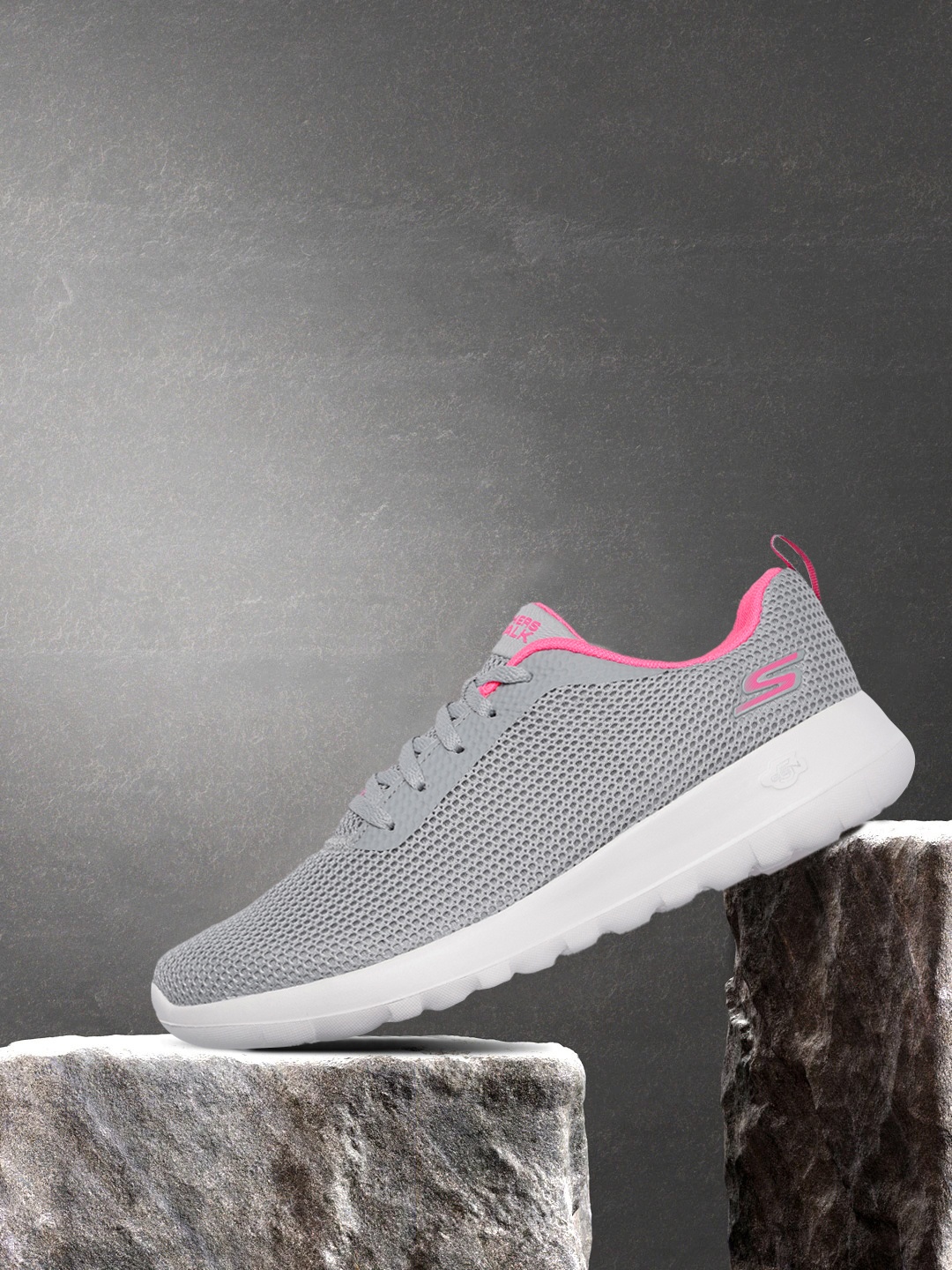 

Skechers Women Grey Go Walk Joy Walking Shoes