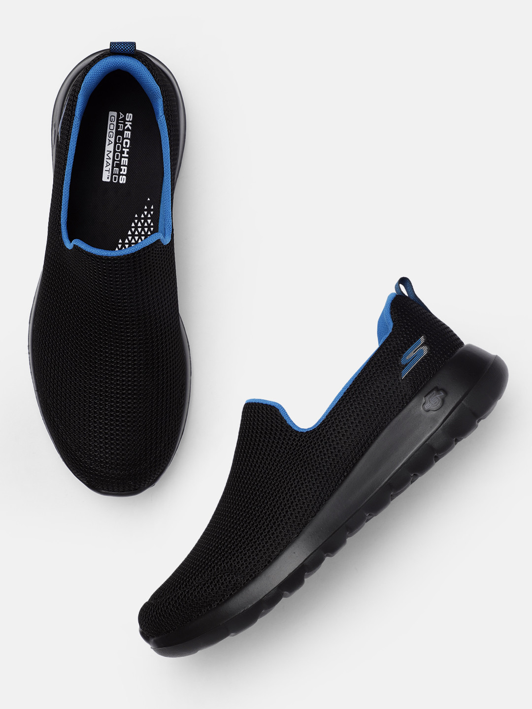 

Skechers Men Black Go Walk Max - Deed Walking Shoes