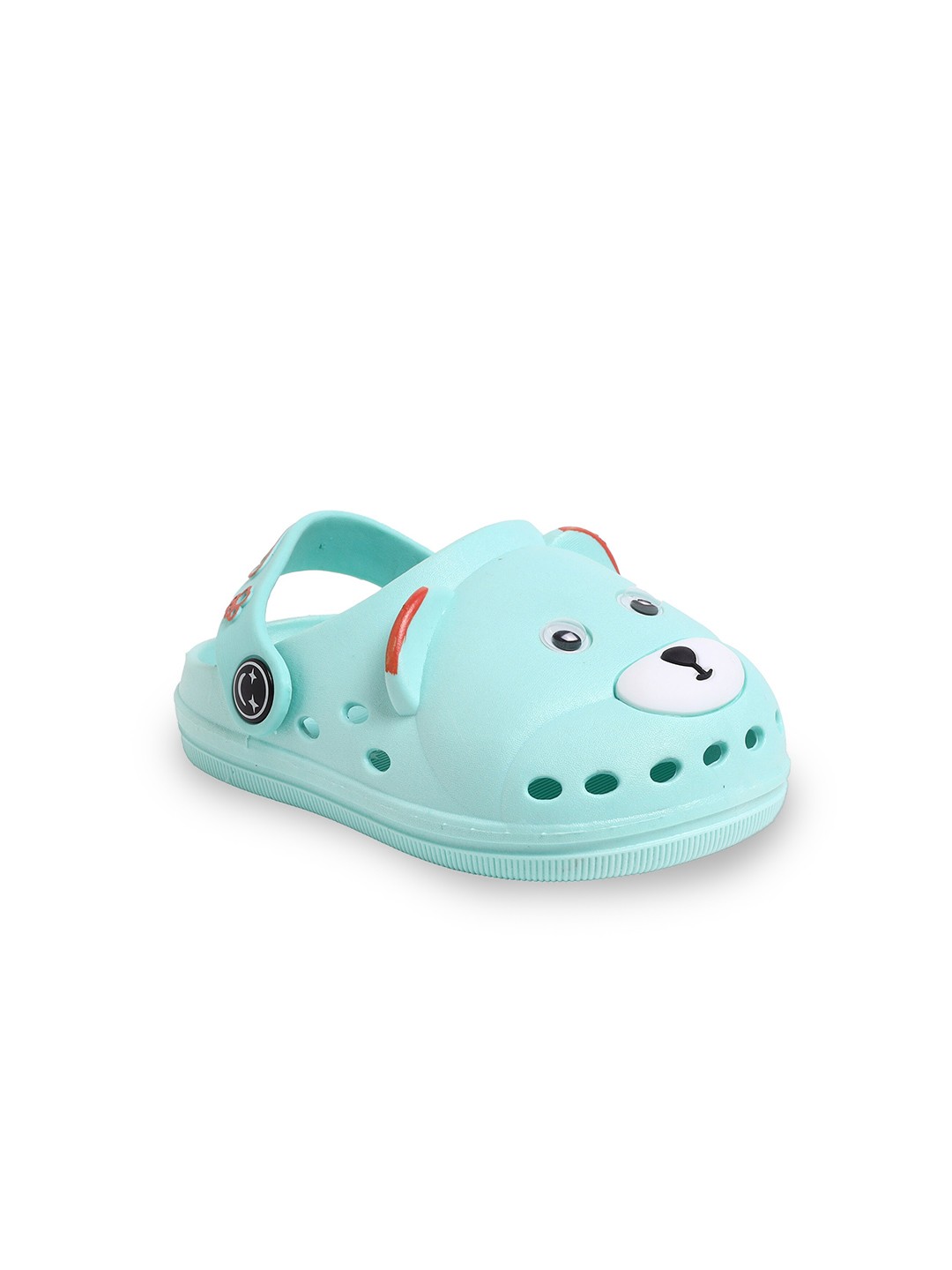 

Yellow Bee Boys Blue & White Cute Bear Clogs Sandals