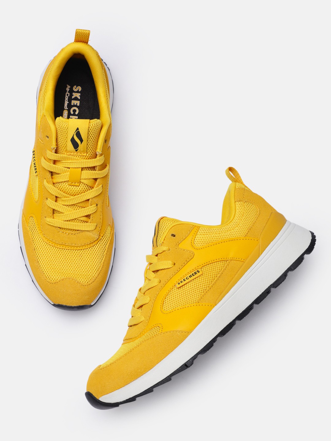

Skechers Women Yellow Sunny Street - Primary Sneakers