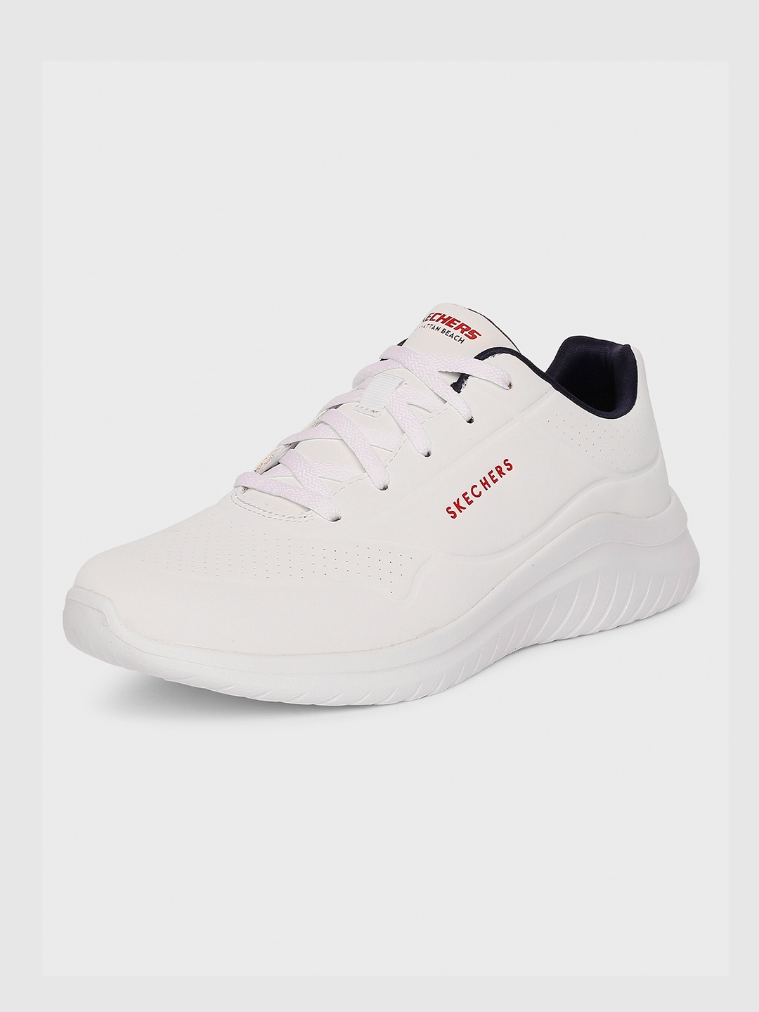 

Skechers Mens Ultra Flex 2 Casual Lace-Up Shoe, White