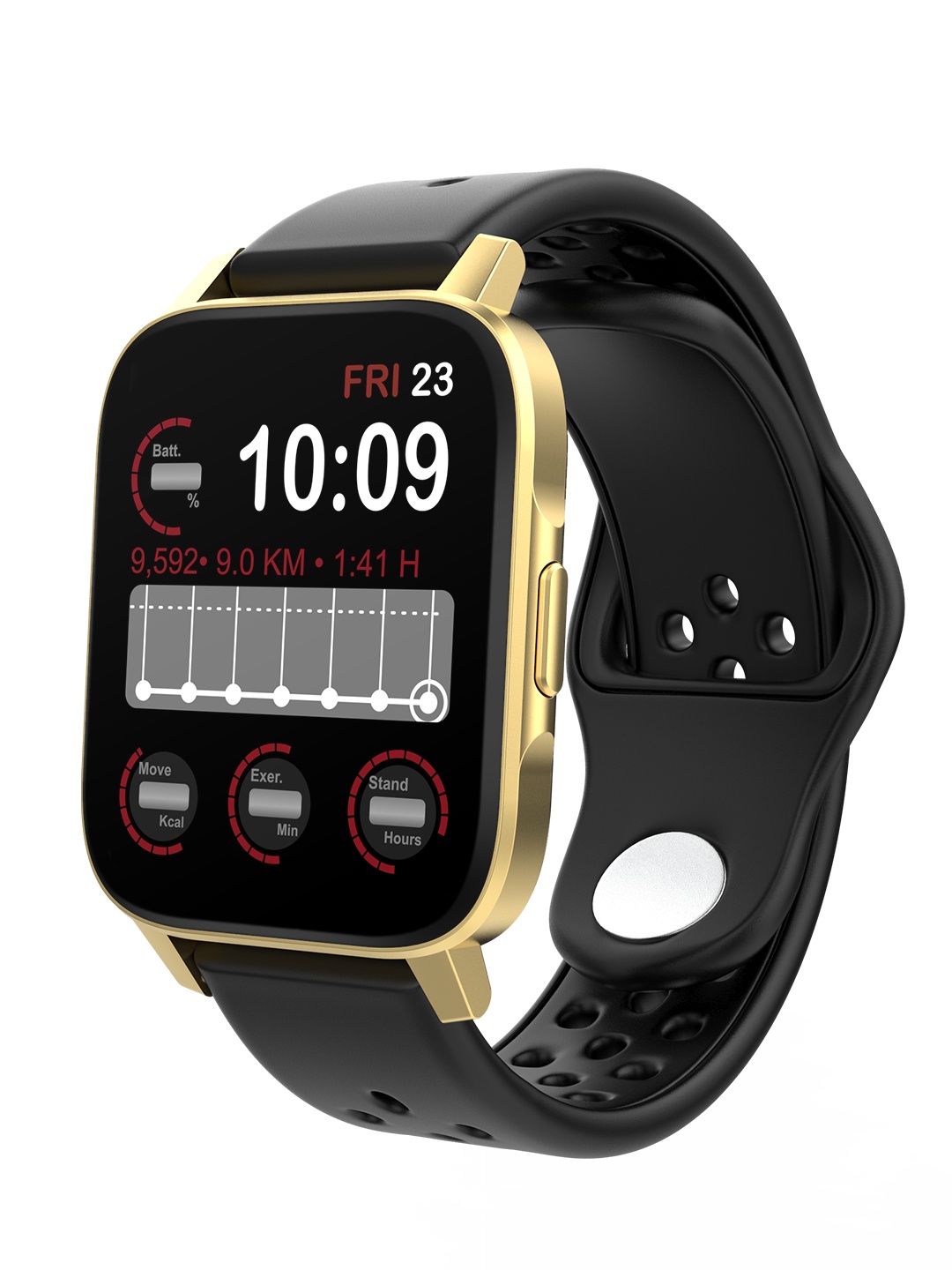 

TAGG Verve Lite Smartwatch - Gold, Black