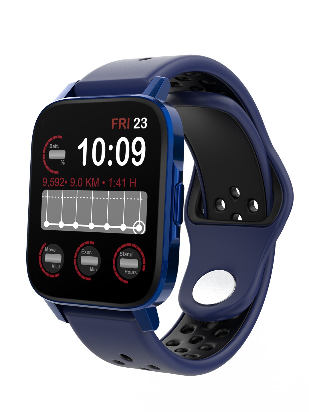 

TAGG Verve Lite Smartwatch - Blue, Black