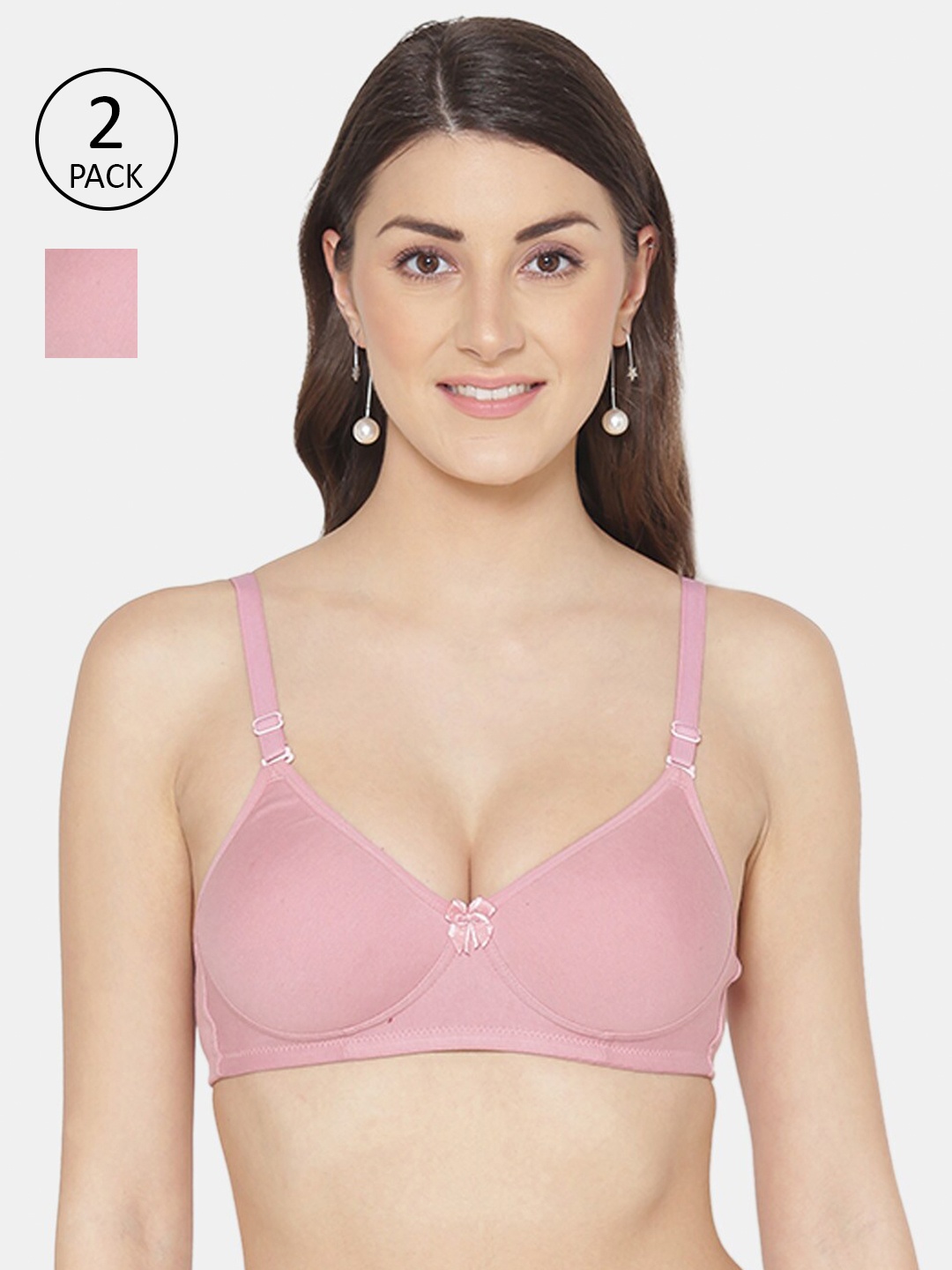 Tweens Pack of 2 Purple Bra Lightly Padded