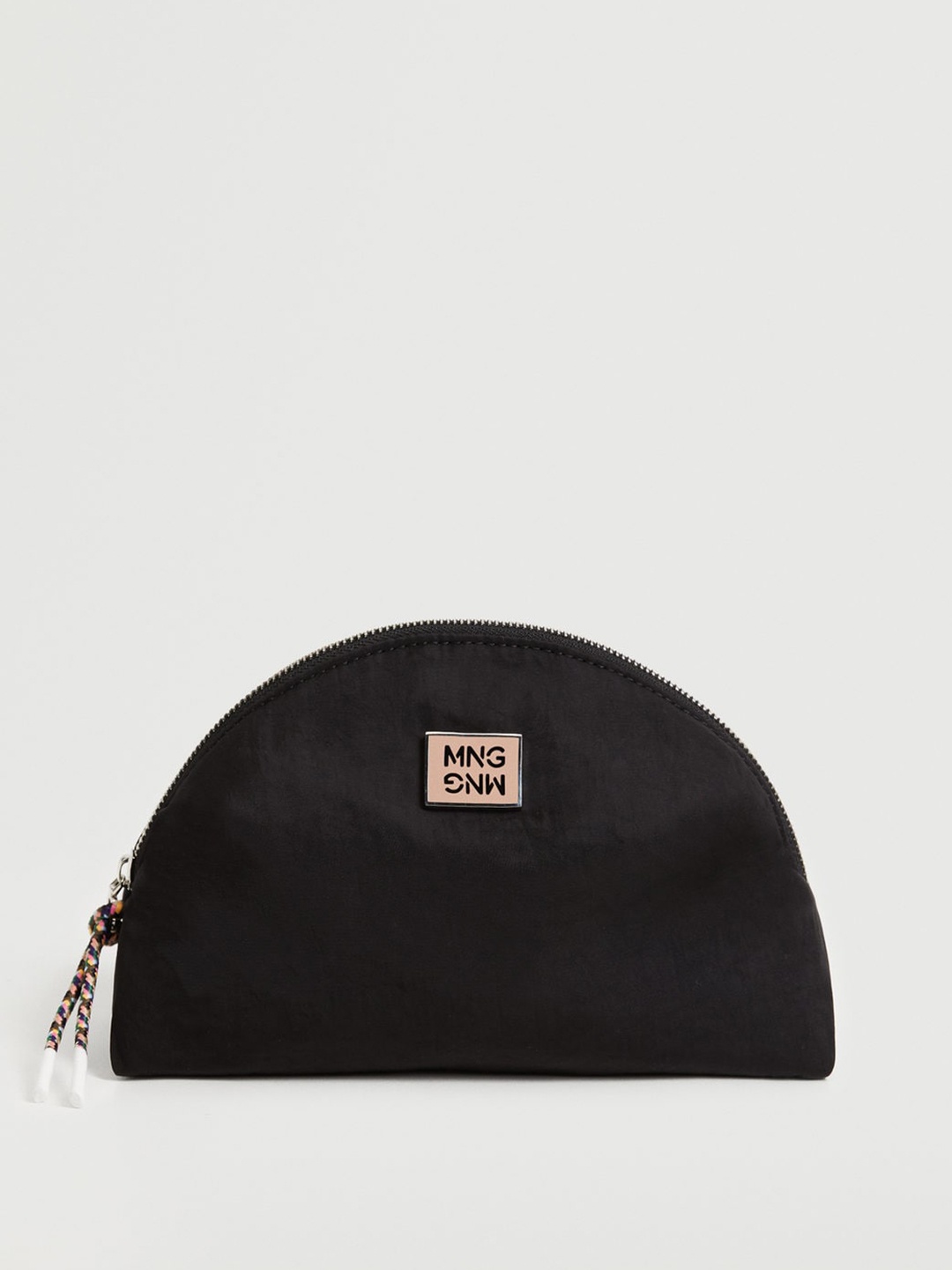 

MANGO Women Black Solid Travel Pouch
