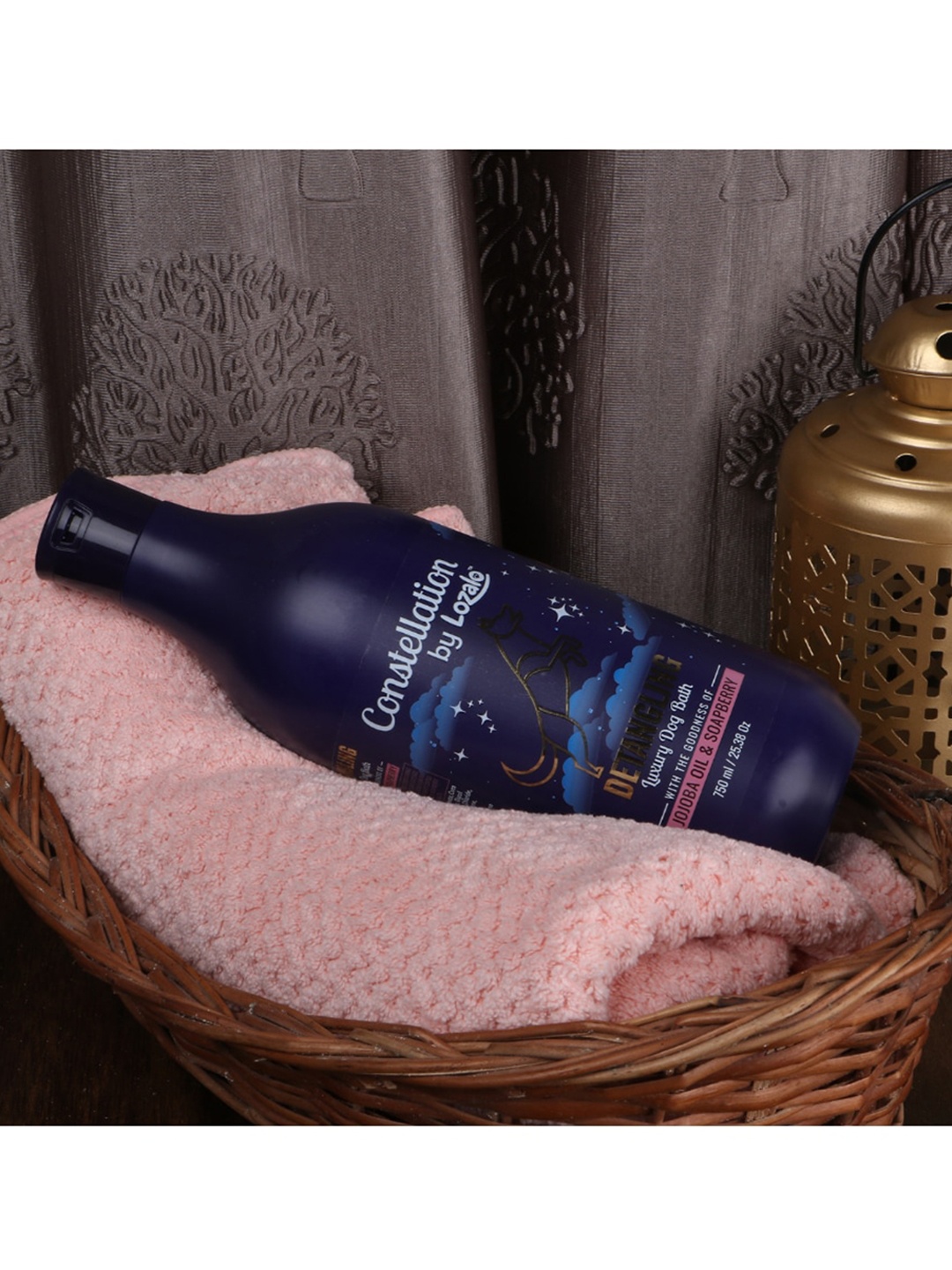 

Poochles Lozalo Constellation Premium De-Tangling Shampoo 750 ML, Blue