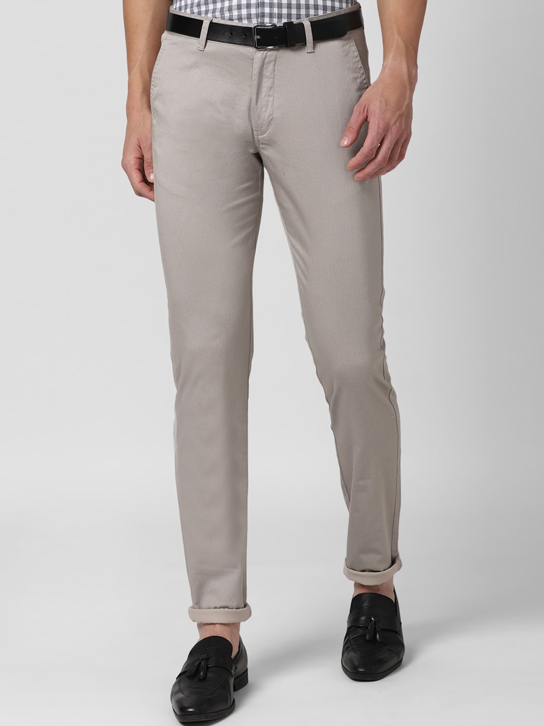 

Van Heusen Sport Men Grey Slim Fit Trousers