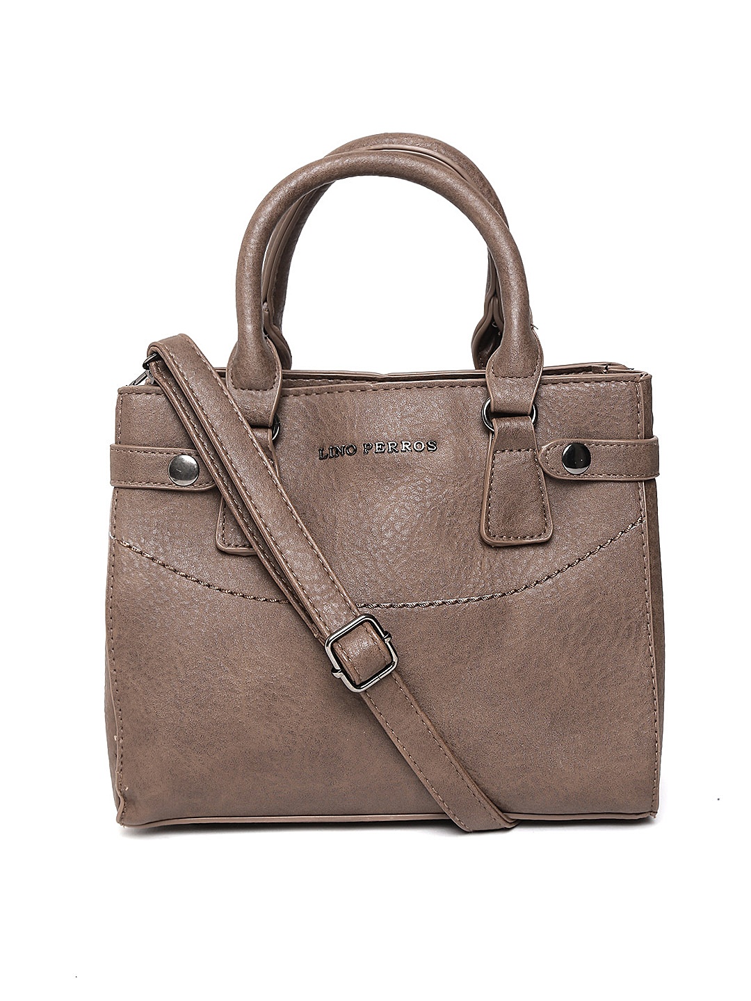 

Lino Perros Brown Handbag with Sling Strap